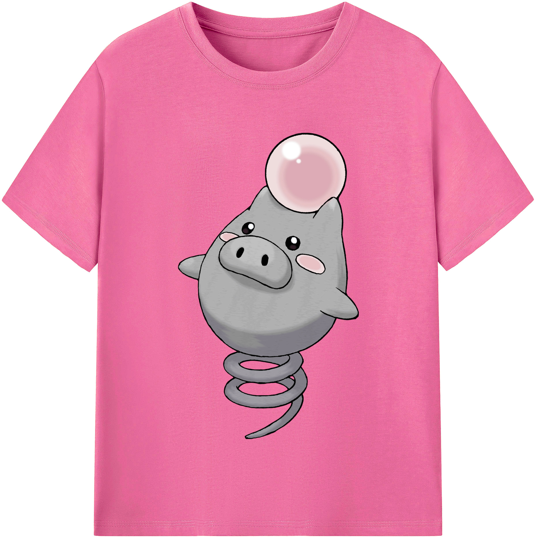 （画像用） ポケットモンスター Pokémon レディースカジュアルプリントTシャツ（綿100％）